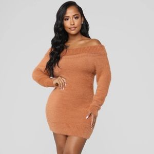 🌷BOGO NWT Fashion Nova Caught in the Feels Sweater Dress